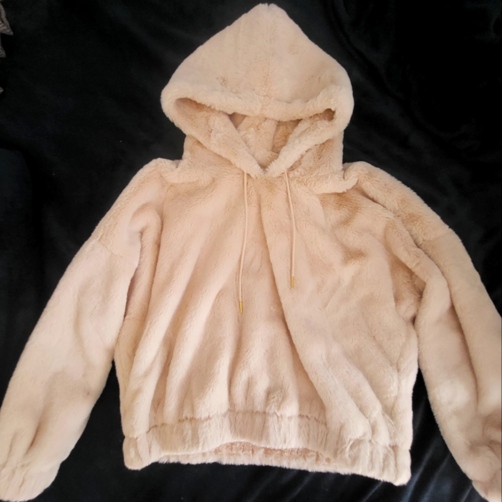 Truth by Republic fuzzy hoodie size small